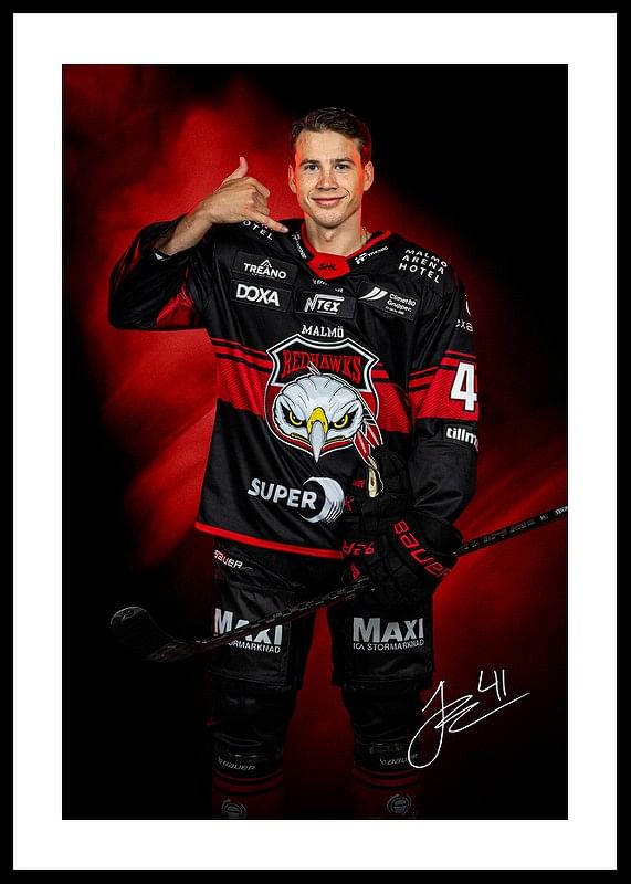 Joseph Berger #41 Malmö Redhawks No2 2024/2025-12