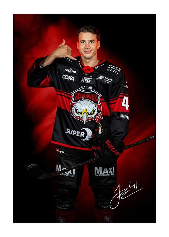 Joseph Berger #41 Malmö Redhawks No2 2024/2025-12