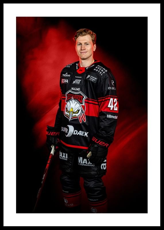 Robin Salo #42 Malmö Redhawks No1 2024/2025-12