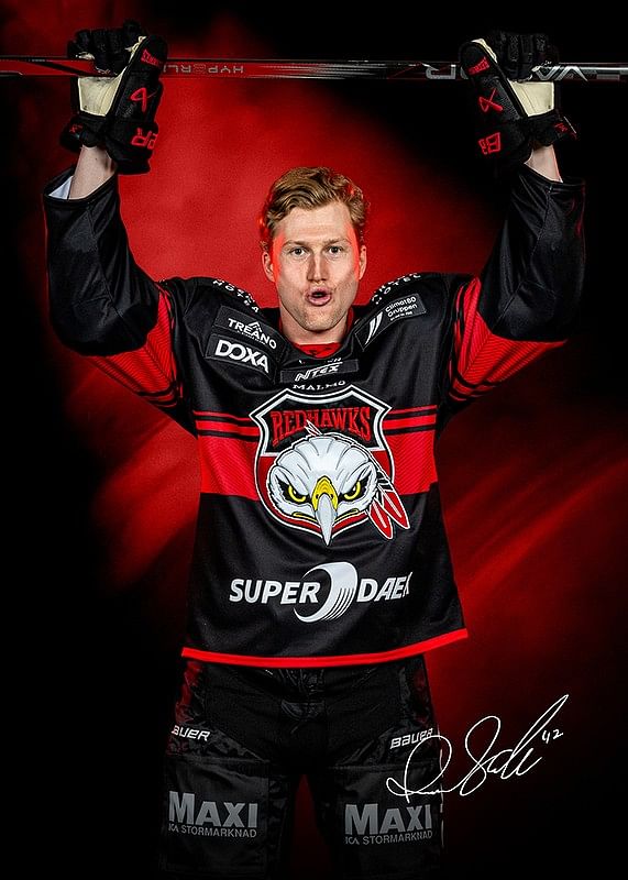 Robin Salo #42 Malmö Redhawks No2 2024/2025-12