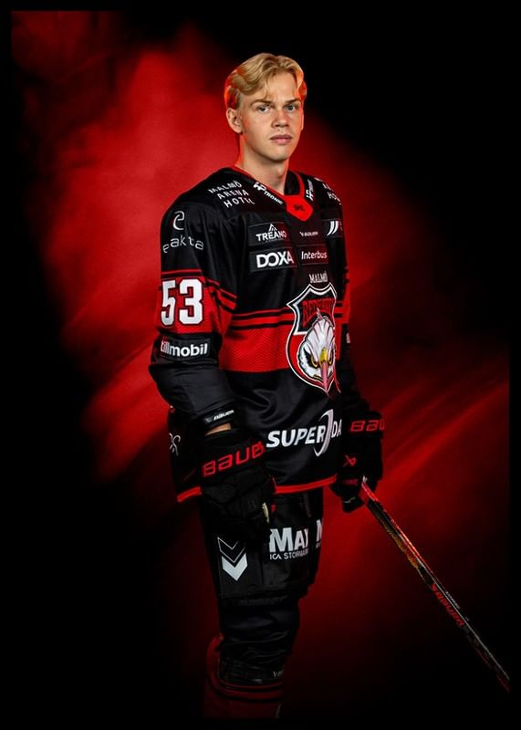 Albert Sjöberg #53 Malmö Redhawks No1 2024/2025-12