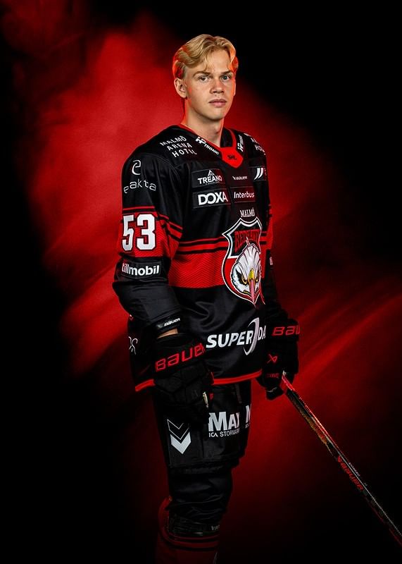 Albert Sjöberg #53 Malmö Redhawks No1 2024/2025-12