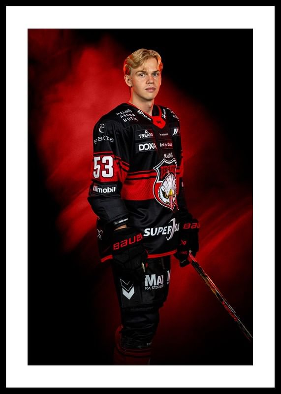 Albert Sjöberg #53 Malmö Redhawks No1 2024/2025-12