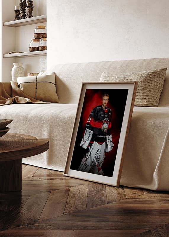 Poster Daniel Marmenlind #72 Malmö Redhawks No1 2024/2025 crossfade