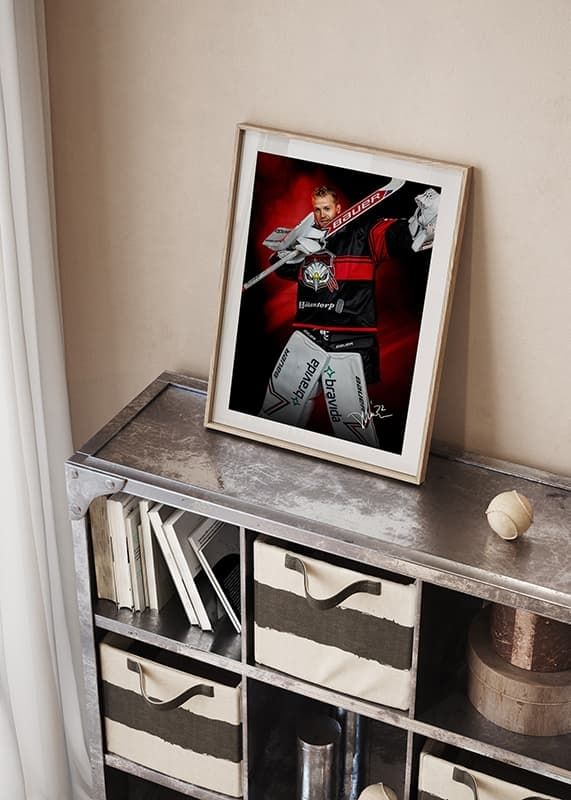 Poster Daniel Marmenlind #72 Malmö Redhawks No2 2024/2025 crossfade