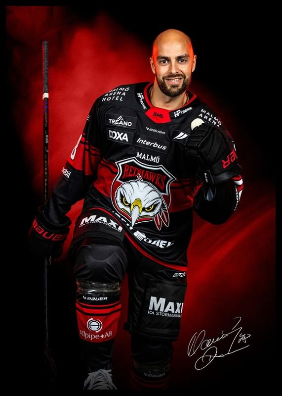 Robin Hanzl #78 Malmö Redhawks No2 2024/2025-12