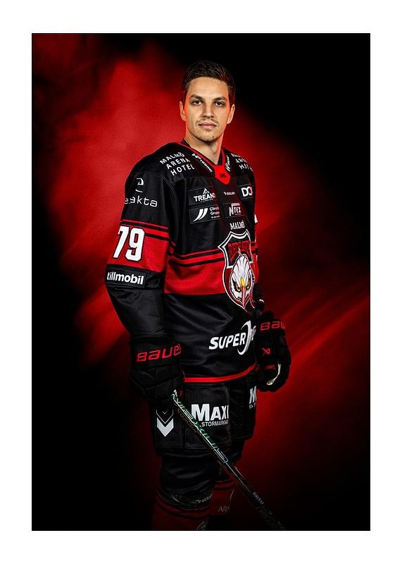 Poster Jakub Galvas #79 Malmö Redhawks No1 2024/2025