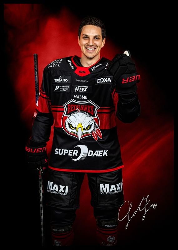 Jakub Galvas #79 Malmö Redhawks No2 2024/2025-12