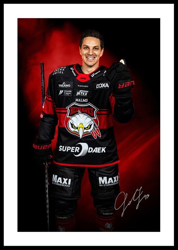 Jakub Galvas #79 Malmö Redhawks No2 2024/2025-12