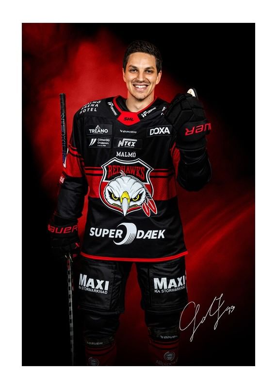 Jakub Galvas #79 Malmö Redhawks No2 2024/2025-12