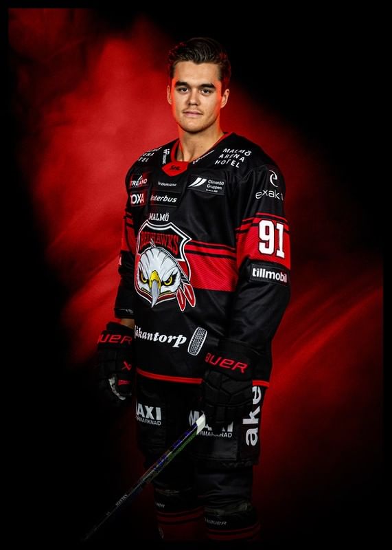 Axel Sundberg #91 Malmö Redhawks No1 2024/2025-12