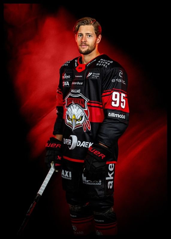 Carl Persson #95 Malmö Redhawks No1 2024/2025-12