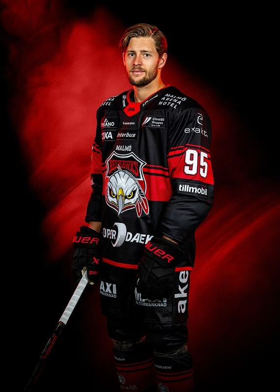 Carl Persson #95 Malmö Redhawks No1 2024/2025-12