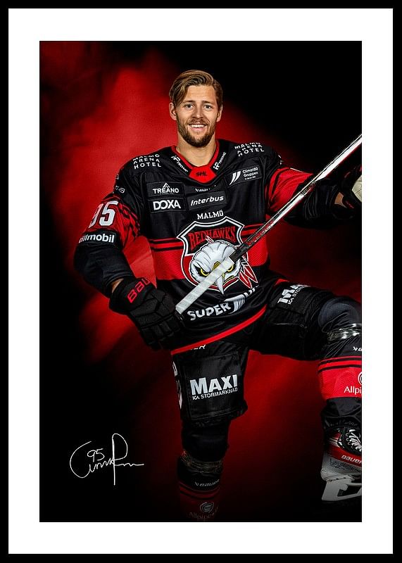 Carl Persson #95 Malmö Redhawks No2 2024/2025-12