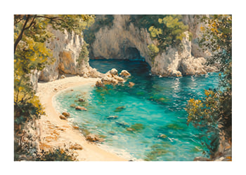 Poszter Hidden Cove
