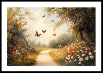 Poster Butterfly Meadow