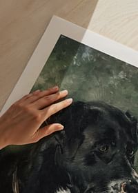Hodet til en slakterhundhundehode av Anton Romako -5