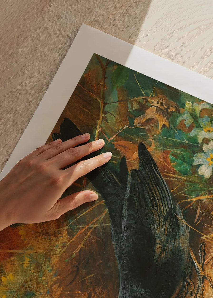 Blackbird By Archibald Thorburn-12