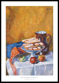 Nature Morte Aux Biscuits By Armand Guillaumin-0