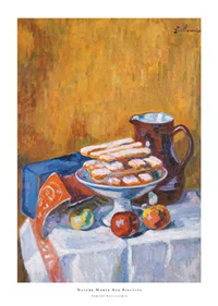 Nature Morte Aux Biscuits By Armand Guillaumin-1