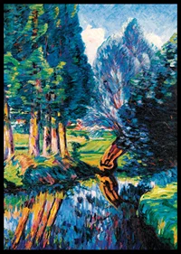 Landscape in Breuillet by Armand Guillaumin-8