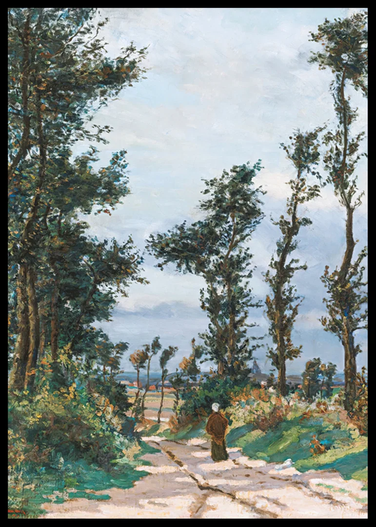 Landscape of the Isle of France by Armand Guillaumin-12