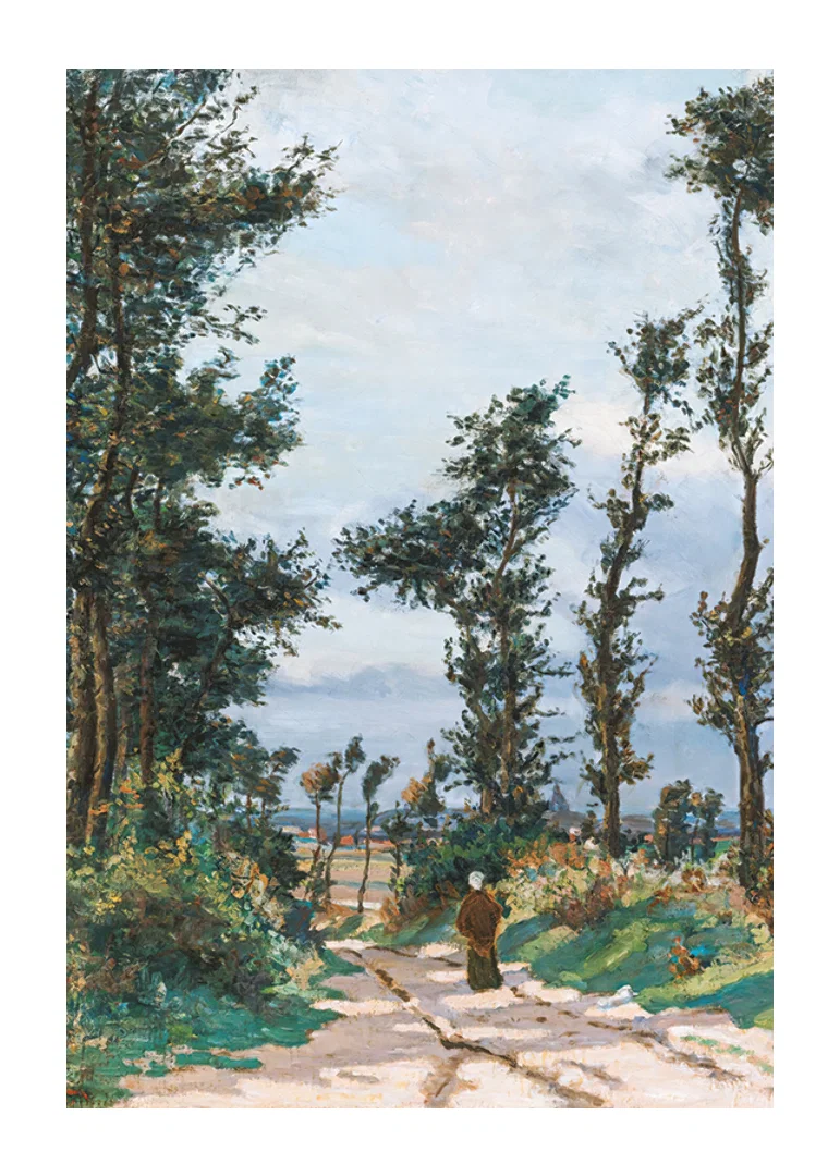 Landscape of the Isle of France by Armand Guillaumin-12