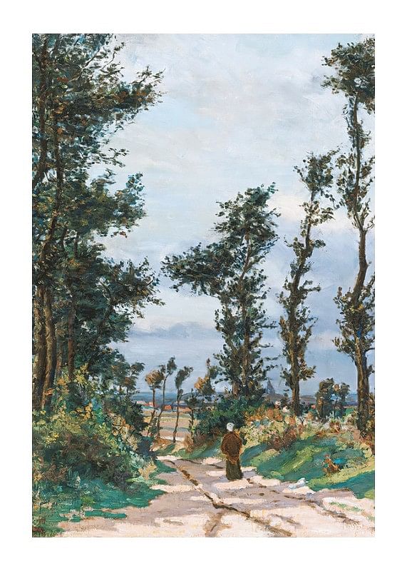 Plagát Paysage D’île De France By Armand Guillaumin