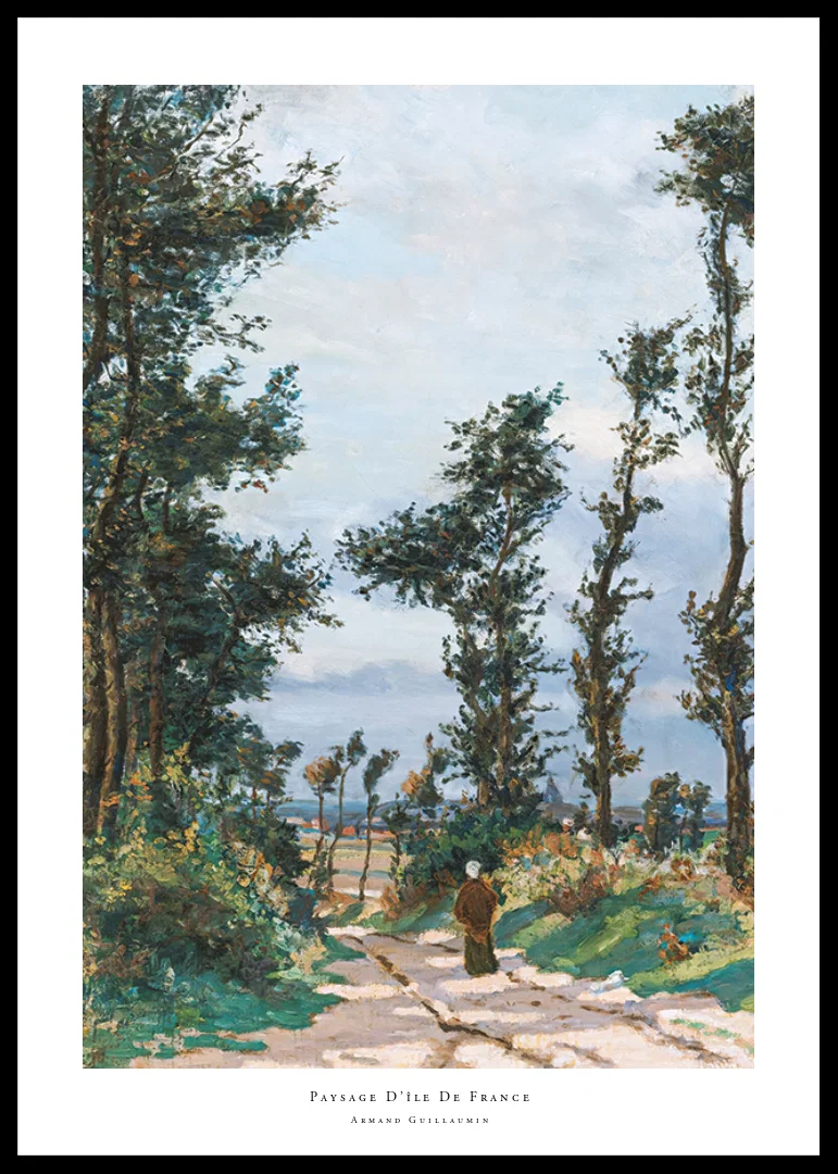 Landscape of the Isle of France by Armand Guillaumin-12