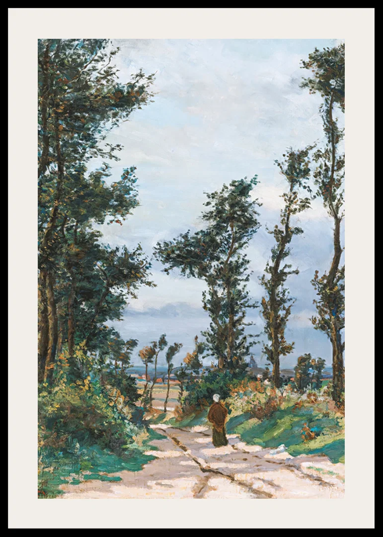 Landscape of the Isle of France by Armand Guillaumin-12