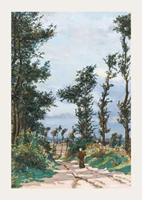 Landscape of the Isle of France by Armand Guillaumin-5