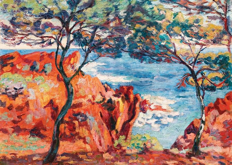 Rocks of Besse Island, Agay By Armand Guillaumin-12