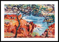 Rocks of Besse Island, Agay By Armand Guillaumin-0