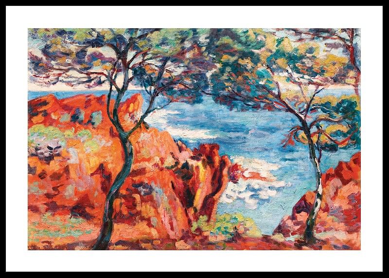 Rocks of Besse Island, Agay By Armand Guillaumin-12