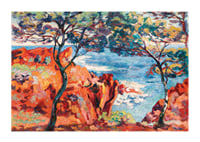 Rochers de l’Ile Besse, Agay By Armand Guillaumin-3