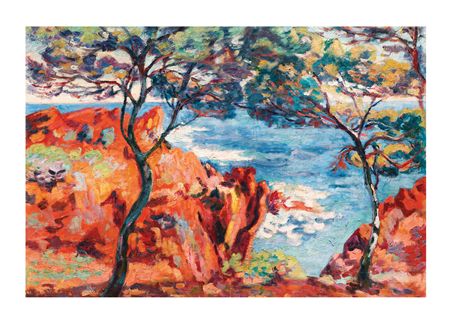 Rochers de l’Ile Besse, Agay By Armand Guillaumin-12