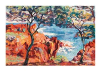 Rochers de l’Ile Besse, Agay By Armand Guillaumin-3