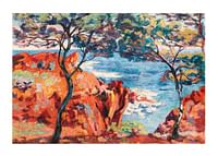 Rocks of Besse Island, Agay By Armand Guillaumin-1