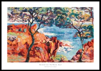 Rochers de l’Ile Besse, Agay By Armand Guillaumin-0