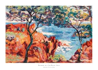 Rochers de l’Ile Besse, Agay By Armand Guillaumin-1