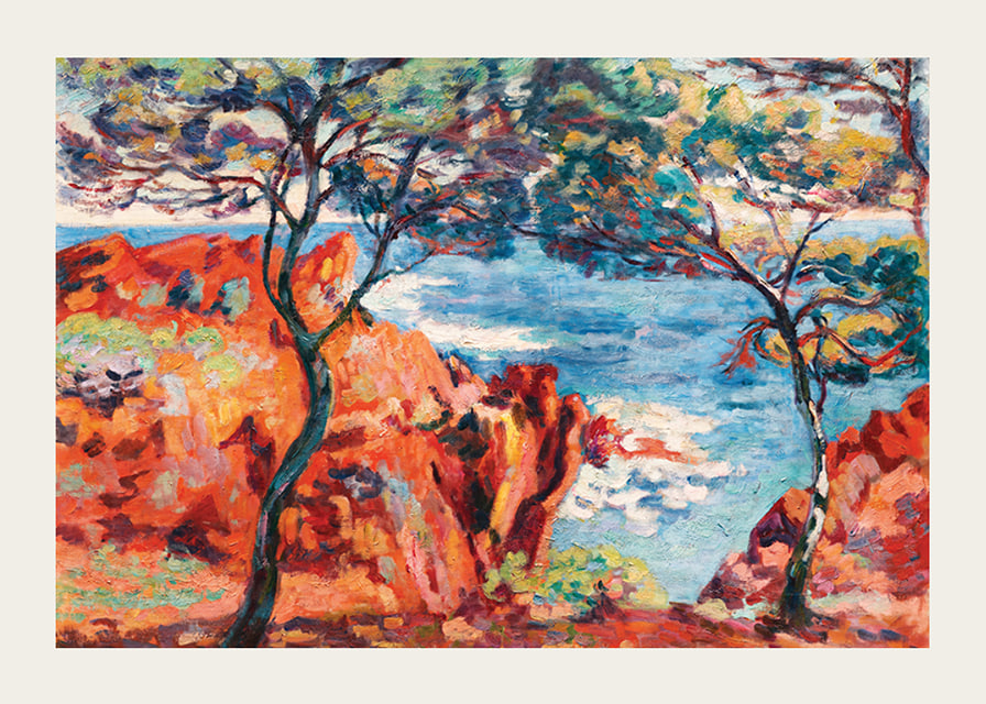 Rochers de l’Ile Besse, Agay By Armand Guillaumin-12