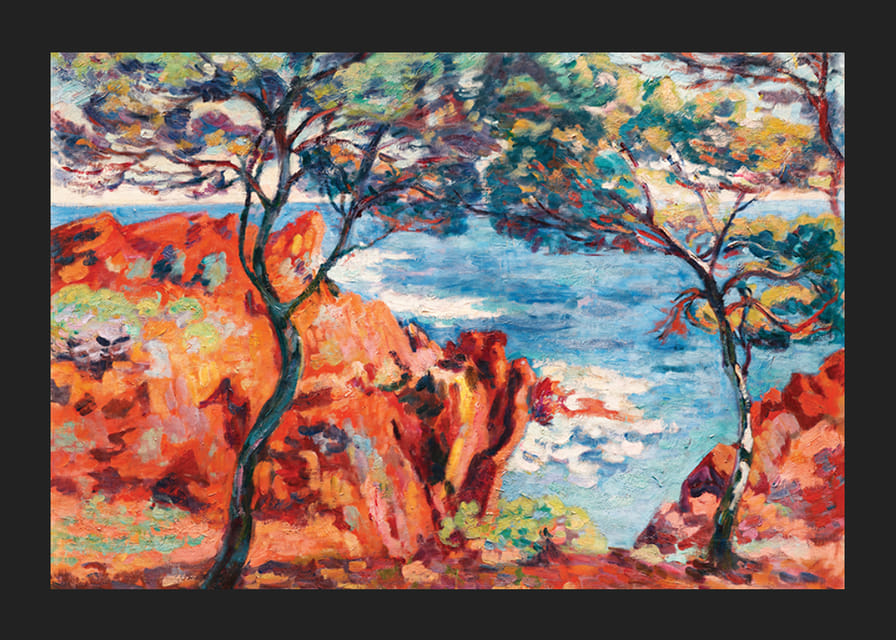 Stâncile Ile Besse, Agay de Armand Guillaumin-12