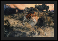 Astolf cabalgando con la cabeza de Orill Por Arnold Böcklin-6