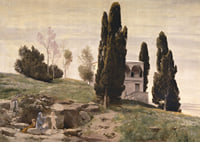 Rest On The Flight Into Egypt By Arnold Böcklin-9