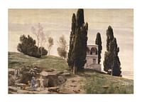 Rest On The Flight Into Egypt By Arnold Böcklin-1