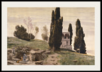 Rest On The Flight Into Egypt By Arnold Böcklin-4