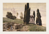 Odpočinok pri lete do Egypta Arnold Böcklin-5