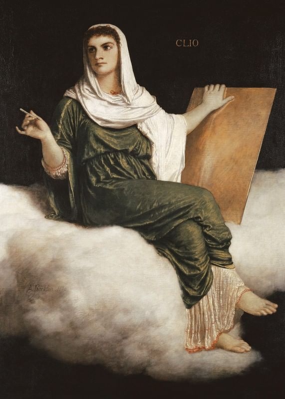 De Muze Clio door Arnold Böcklin-12