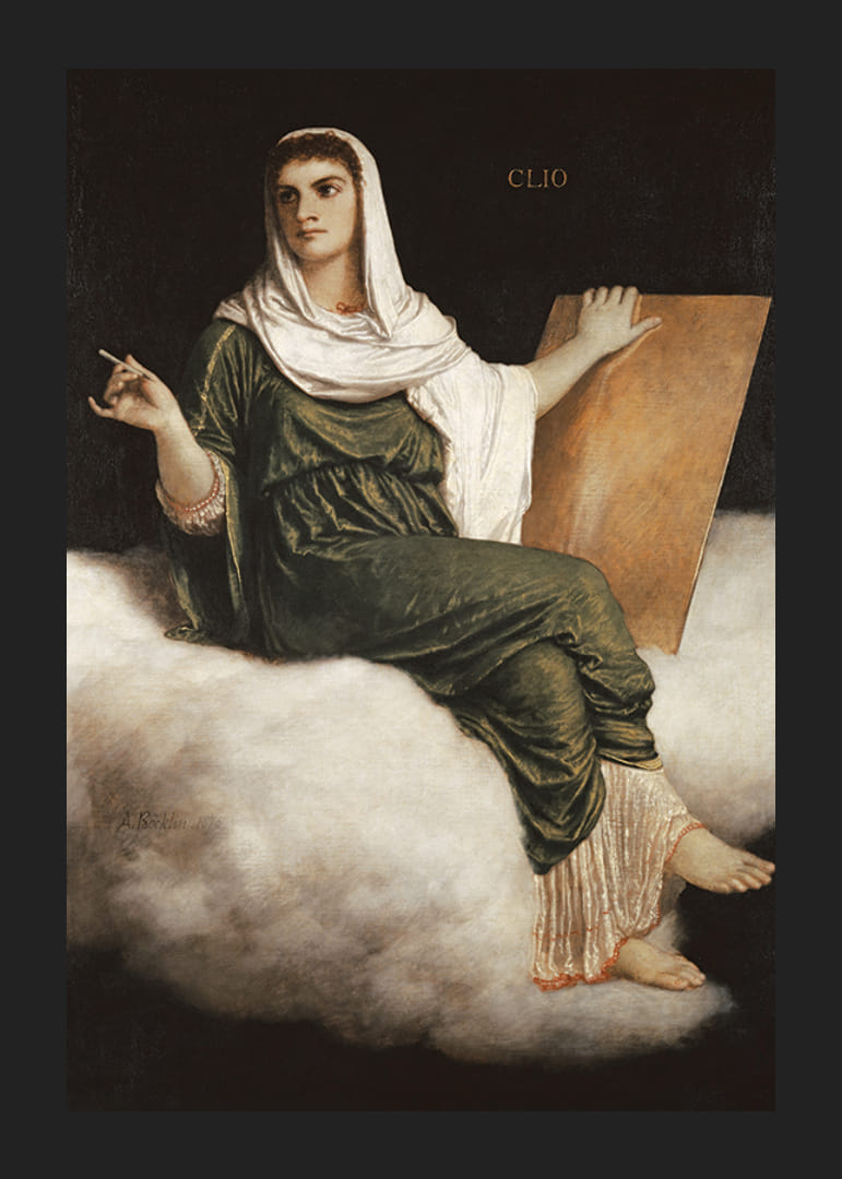 La musa Clio de Arnold Böcklin-12