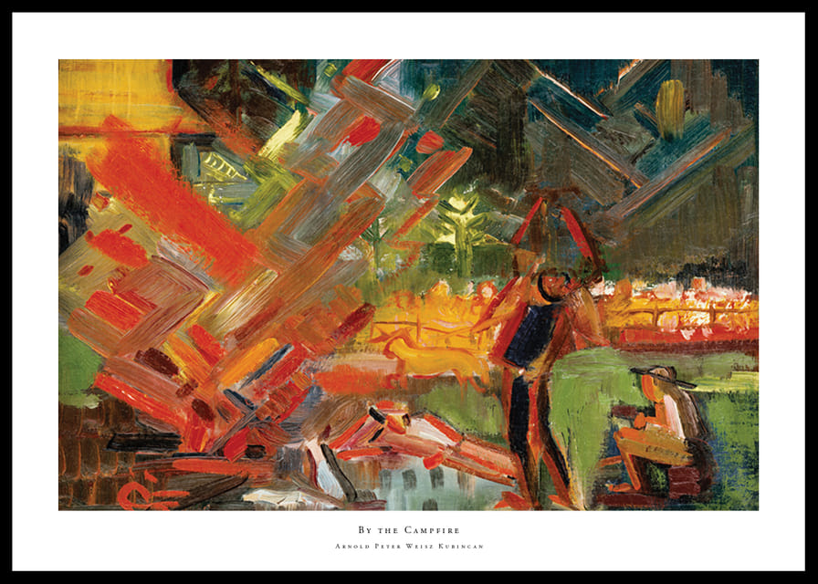 By the Campfire By Arnold Peter Weisz Kubincan-12